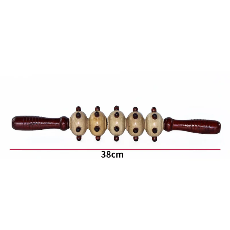 1 шт. деревянная Массажная палочка роликовый массажер инструмент для