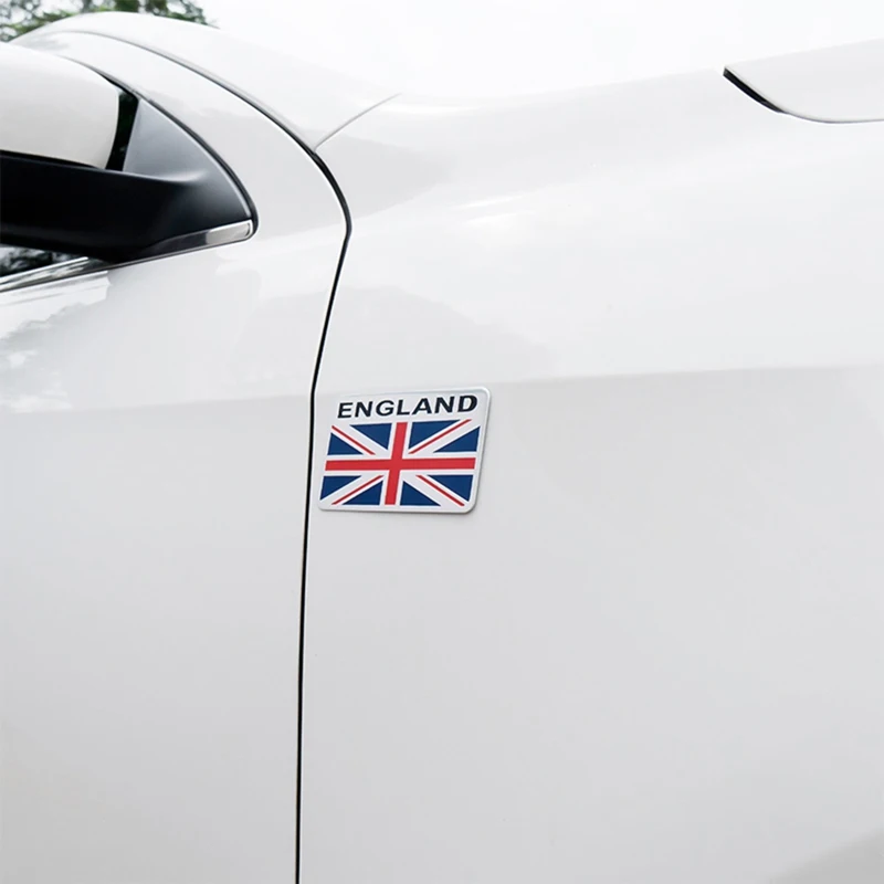 Модный автомобильный Стайлинг Национальный флаг 3D металлический хромированный