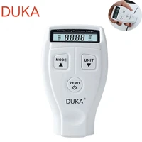 youpin duka portable coating thickness gauge car paint film thickness tester measuring fe auto identification substrate tool