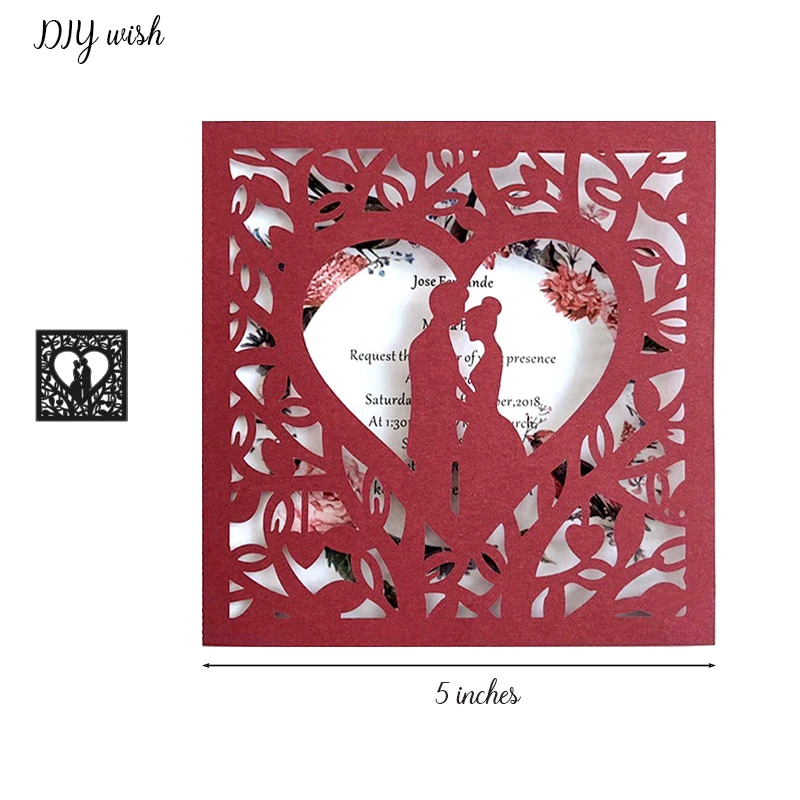 

Couple Wedding Dies Metal Steel Cutting Dies New 2019 Stencils for Making Scrapbooking DIY album Paper Cards Embossing Dies