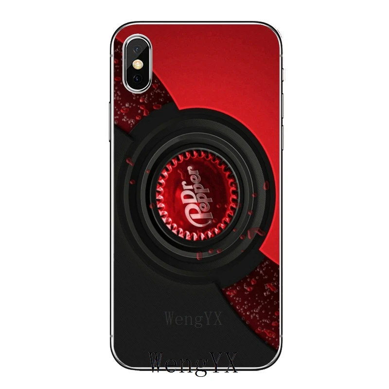 Для iPhone XR X XS Max 8 7 6s 6 plus SE 5s 5c 5 iPod Touch Dr Pepper аксессуары чехол для телефона|Бамперы| |