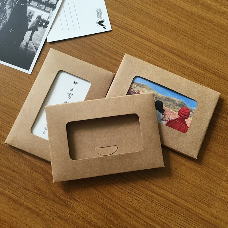 Открывающаяся оконная открытка пустотелая коробка для открыток упаковка карт