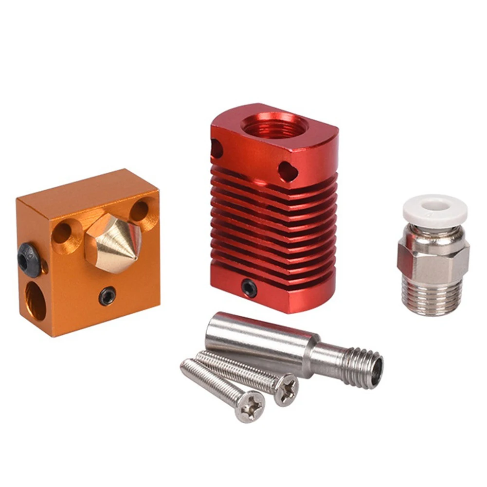 

3D Printer Accessories Assembled 1.75mm Fliament Extruder Hot End Kit 0.4mm Nozzle for CR10S
