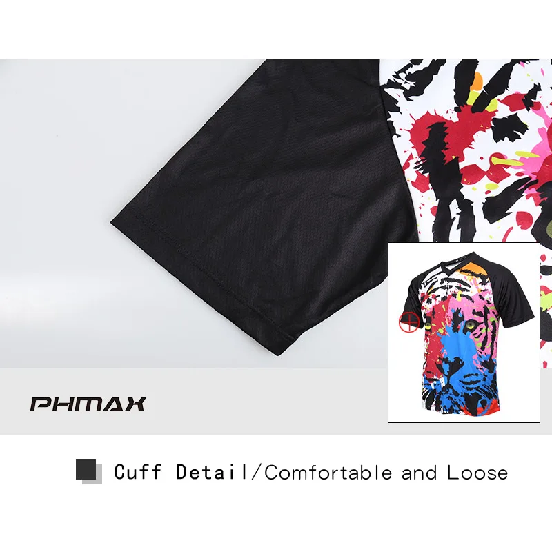 Велосипедная одежда PHMAX спортивные Джерси дышащая с защитой от пота