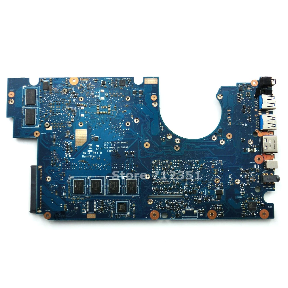 Материнская плата UX32VD процессор i7 GT620M 1 ГБ 2 Гб ОЗУ для ASUS Zenbook UX32 UX32V материнская
