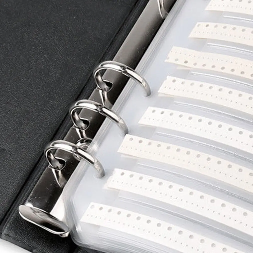 1 комплект 0805 smd образец резистора книга 170 значений 50 шт. 8500 1% 0 Ом набор