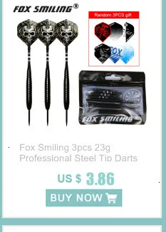 Fox Smiling 100 шт./компл. электронный Дротика s наконечник 2BA/6 мм паз с фокусным расстоянием 25 мм мягкий наконечник Дротика с Чехол посылка