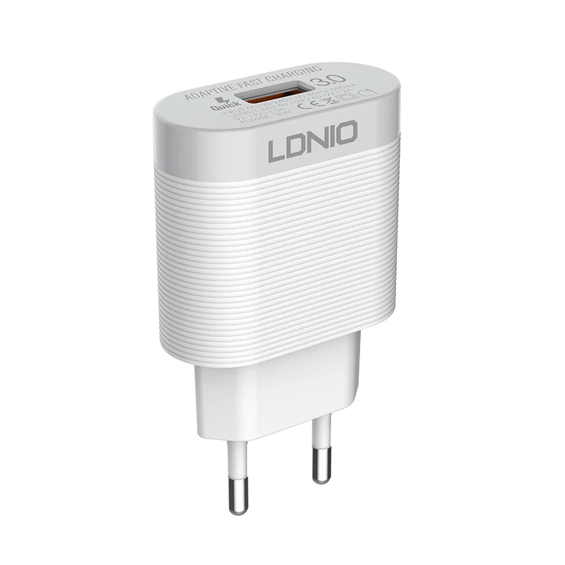 LDNIO A301Q 18 Вт Выход домашнее зарядное устройство один usb порт sup QC30 Быстрая зарядка
