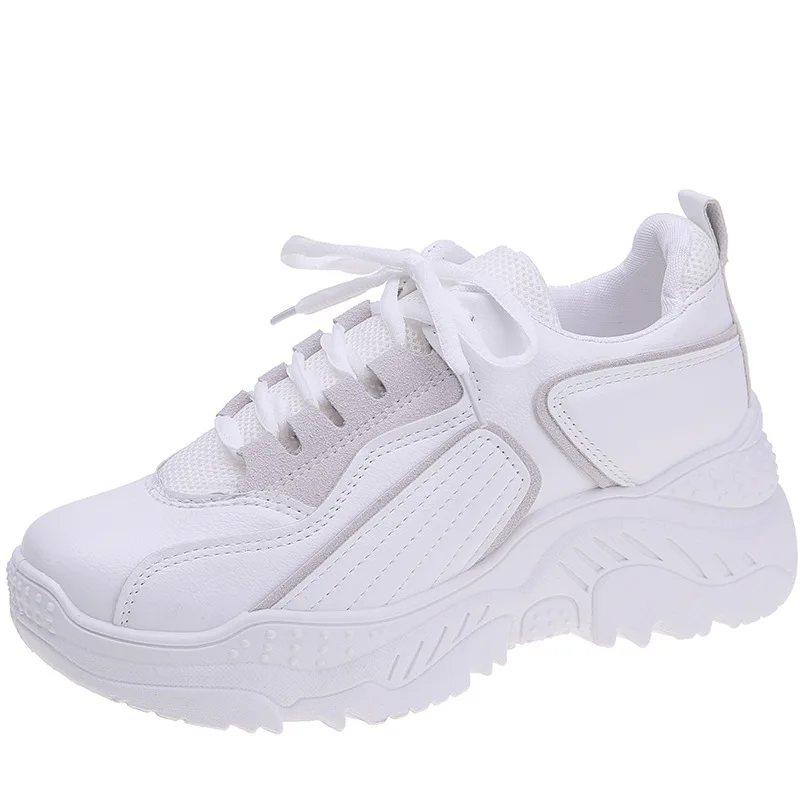 

Fashion Sneakers For Women Trainers Platform White Sneakers Wedges Mesh Ladies Casual Shoes Zapatillas Chunky Mujer Plataforma