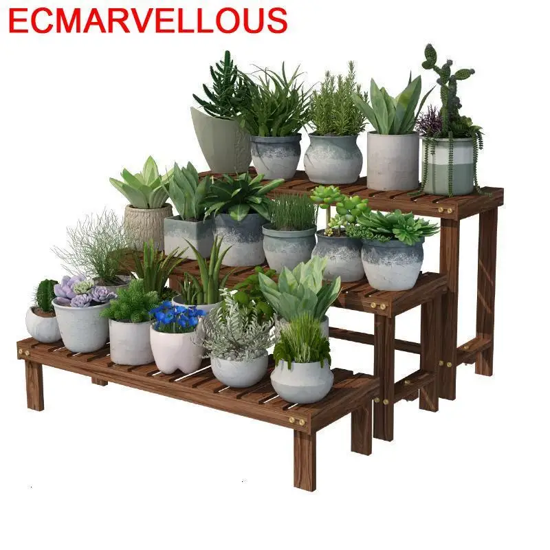 Подставка для растений стеллаж комнатных лестниц декоративная полка