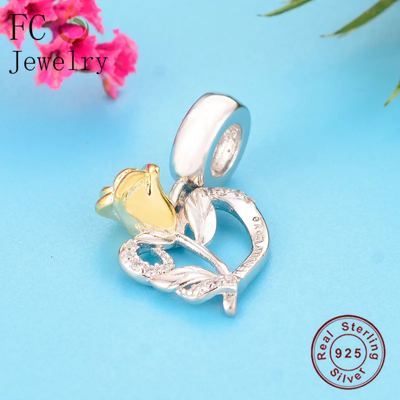 FC ювелирные изделия подходят к оригинальным браслетам Pandora брелоки 925