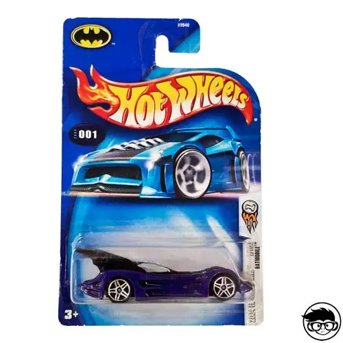 Hot Wheels Batmobile 2004 First edition 001 long card|Настольный футбол| |