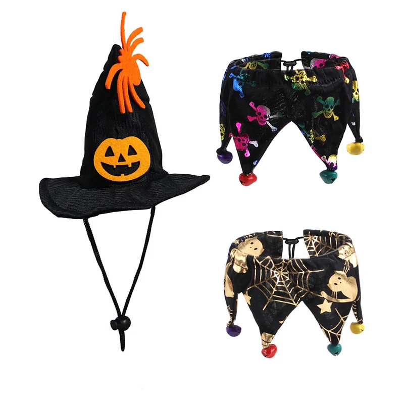 Набор костюмов для домашних животных на Хэллоуин крылья летучей мыши плащ ведьмы