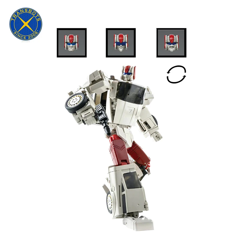 X-transbots-Robot transformable Mecha MX-30 Fuzz Streetwise, figura de acci&oacute;n de 17cm, modelo de colecci&oacute;n de Anime, juguete, env&iacute;o gratis-0