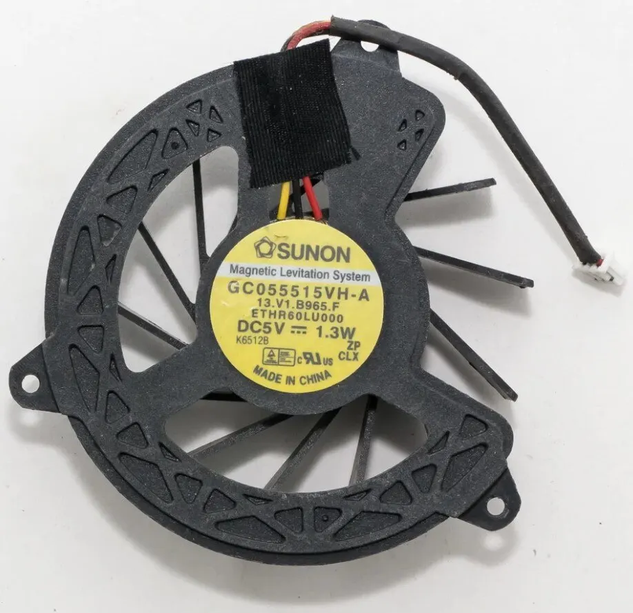 Вентилятор (кулер) для HP Compaq Presario R3000, NX9105, Pavilion ZV5000, ZX5000, Toshiba Satellite P20, P25 p/n: GC055515VH-A,