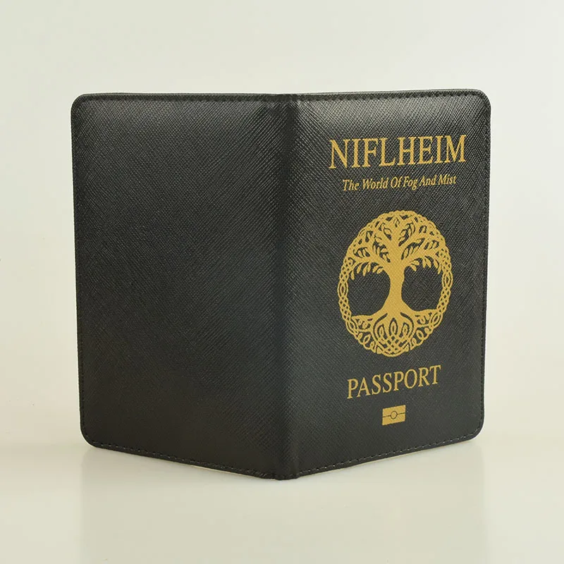 Чехол для паспорта HEQUN World Tree of Thor чехол с блокировкой Rfid из искусственной кожи