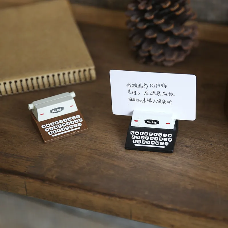 Милые зажимы для записей в форме мини-принтера держатель фотографий и визиток