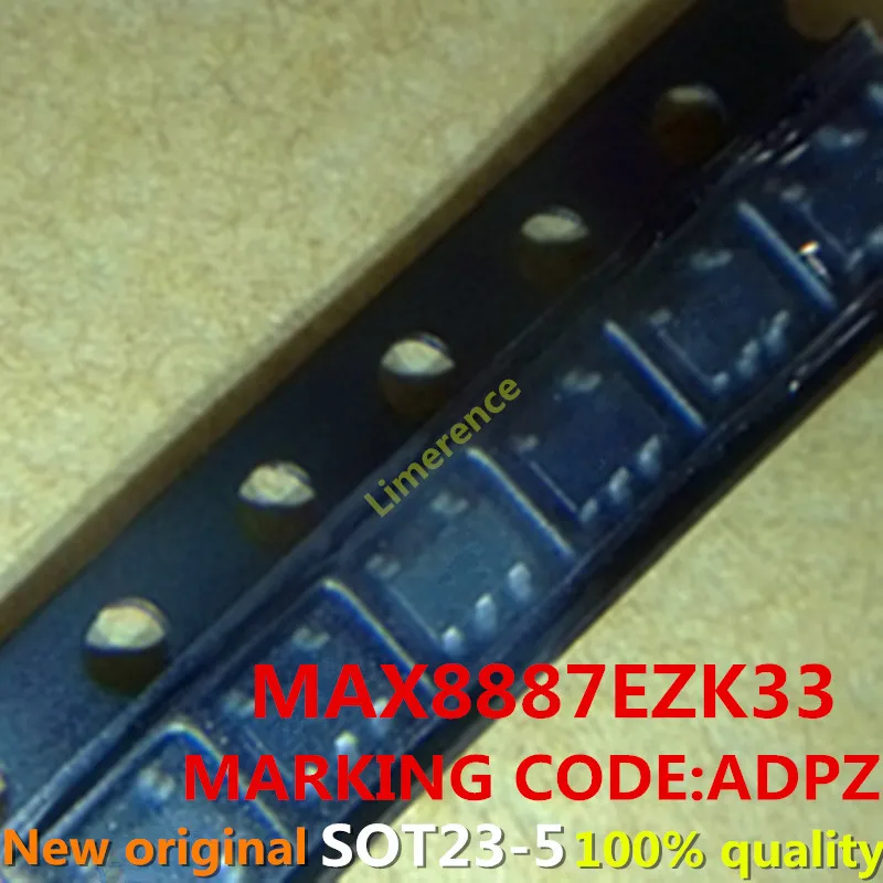 

5PCS/lot MAX8887EZK33 SOT23-5 MARKING CODE:ADPZ Support the BOM one-stop supporting services