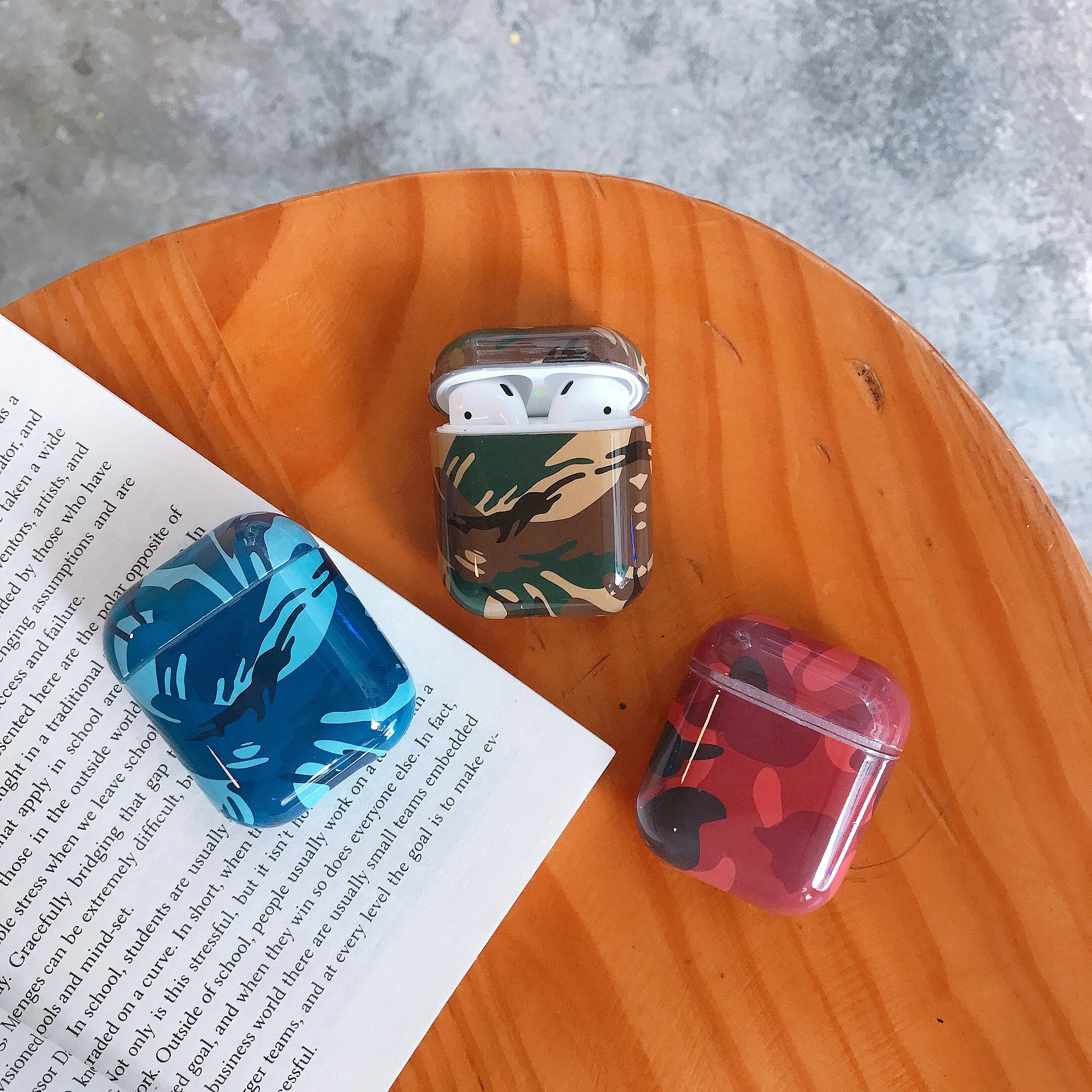 Чехол для Apple Airpods чехол наушников Аксессуары защитная коробка Беспроводная