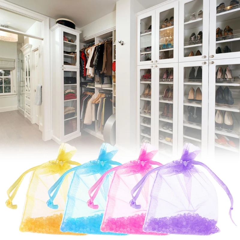 

5Pcs Hanging Car Air Freshener Perfume Beads Diffuser Fragrance Wardrobe Closets QXNB