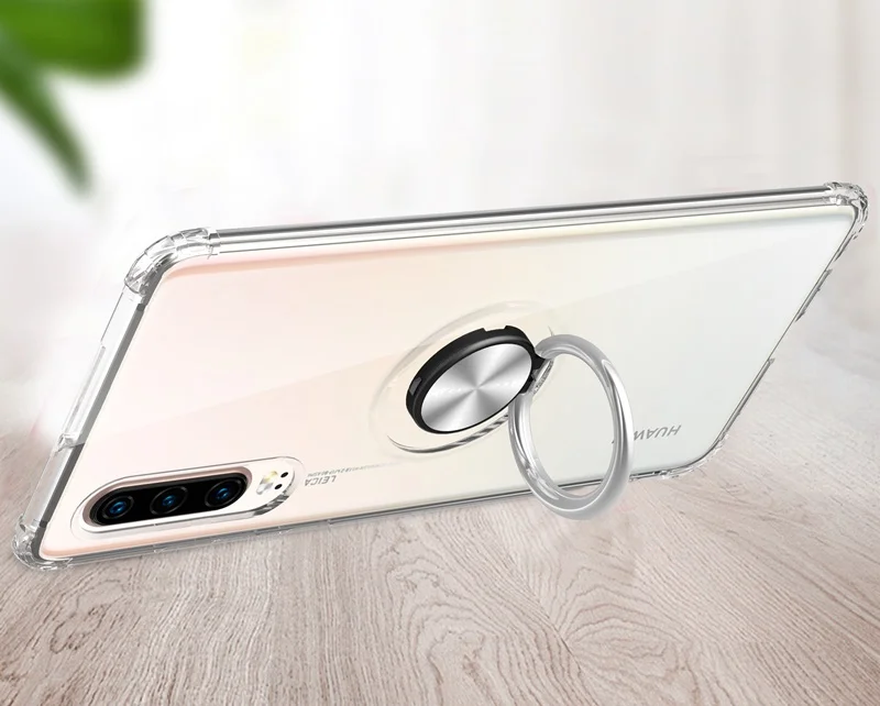 Чехол для xiaomi mi 9 чехол SE ударопрочный прозрачный Стенд колец на палец Магнитный |