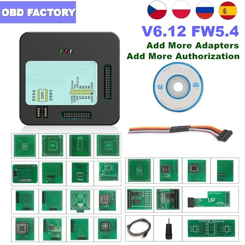 XPROG M 6 12 X PROG V6.12 без USB адаптера ECU чип тюнинг XProg Xprog металлическая коробка лучше чем