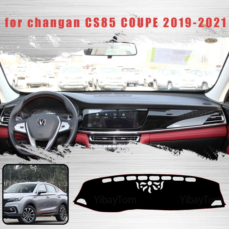 

Car Dashboard Cover Dash Mat for Changan CS85 COUPE 2019-2021 Auto Non-slip Sun Shade Pad Carpet
