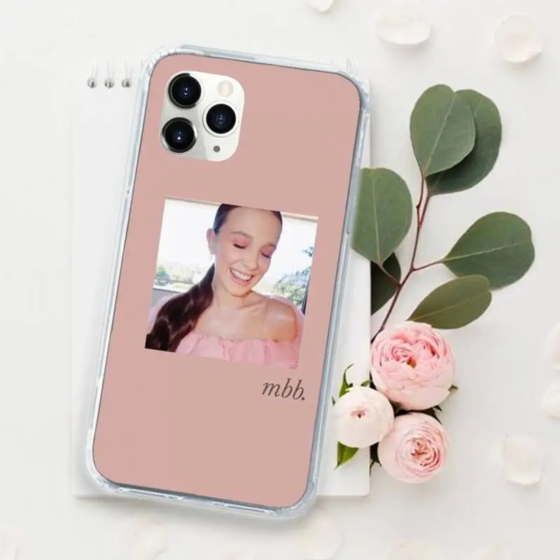 

Millie Bobby Brown stranger things Phone Case for iPhone 11 12 mini pro XS MAX 8 7 6 6S Plus X 5S SE 2020 XR Luxury brand funda