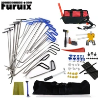 furuix hand tools ding dent repair rods professional paintless dent remove for hail removal big kit