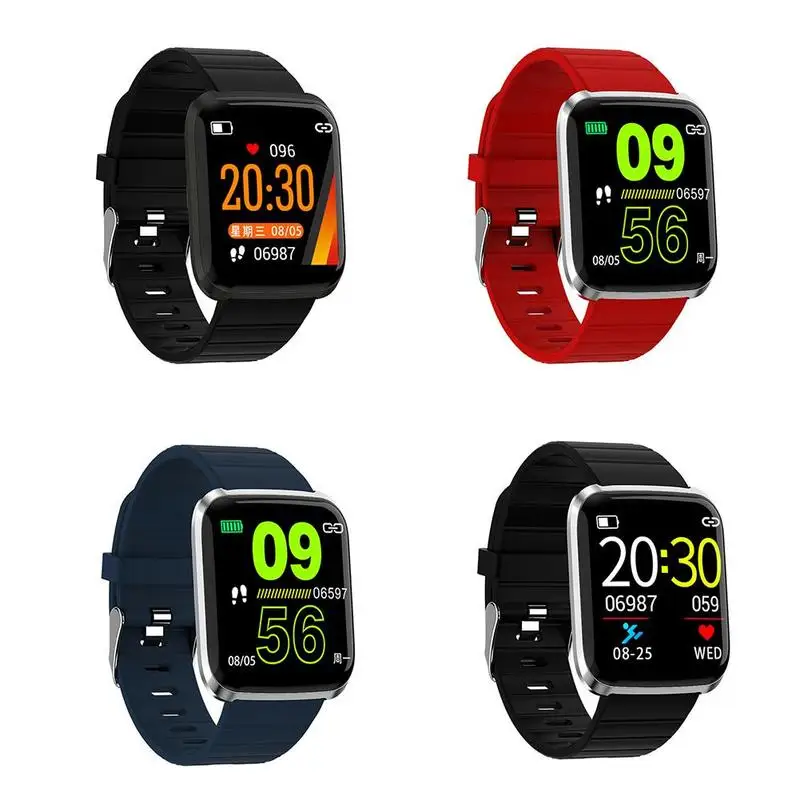 Новый смарт браслет 116pro с оповещением о звонках измеритель пульса