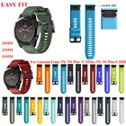 20 мм силиконовый ремешок для часов с Quick Release для Garmin Fenix 5S ДЛЯ Fenix 5s плюс, отлично подходит для замены ремешков спортивный браслет на петле
