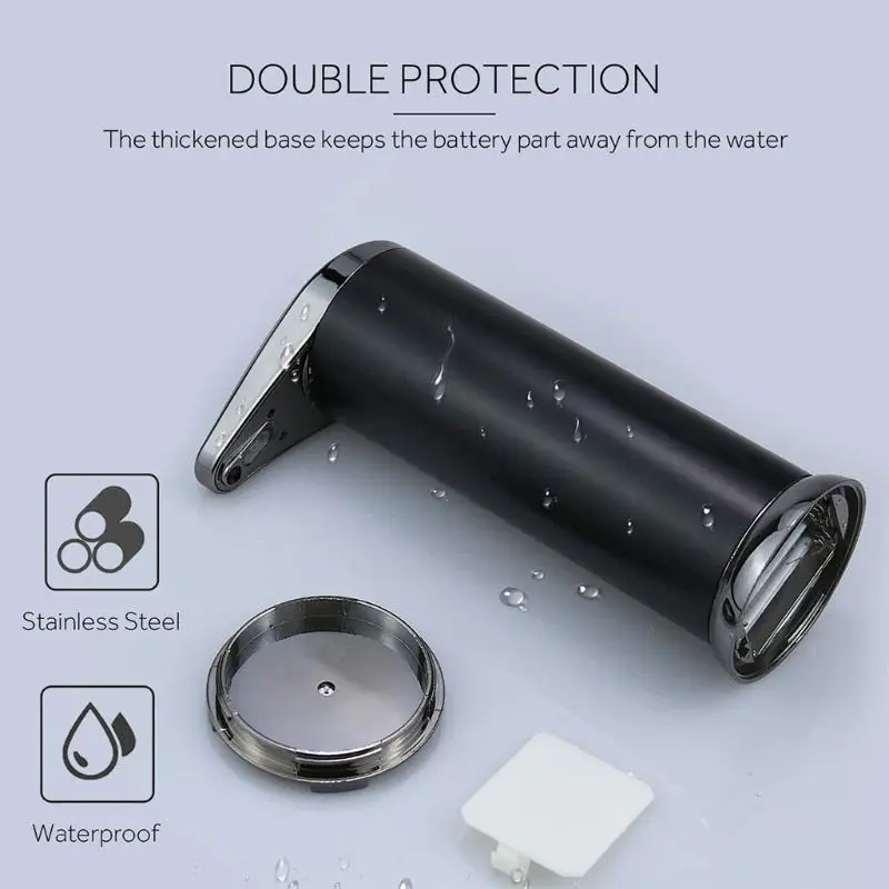 

Automatic Soap & Hand Sanitizer Waterproof Stainless Steel Dispenser Dropshipping
