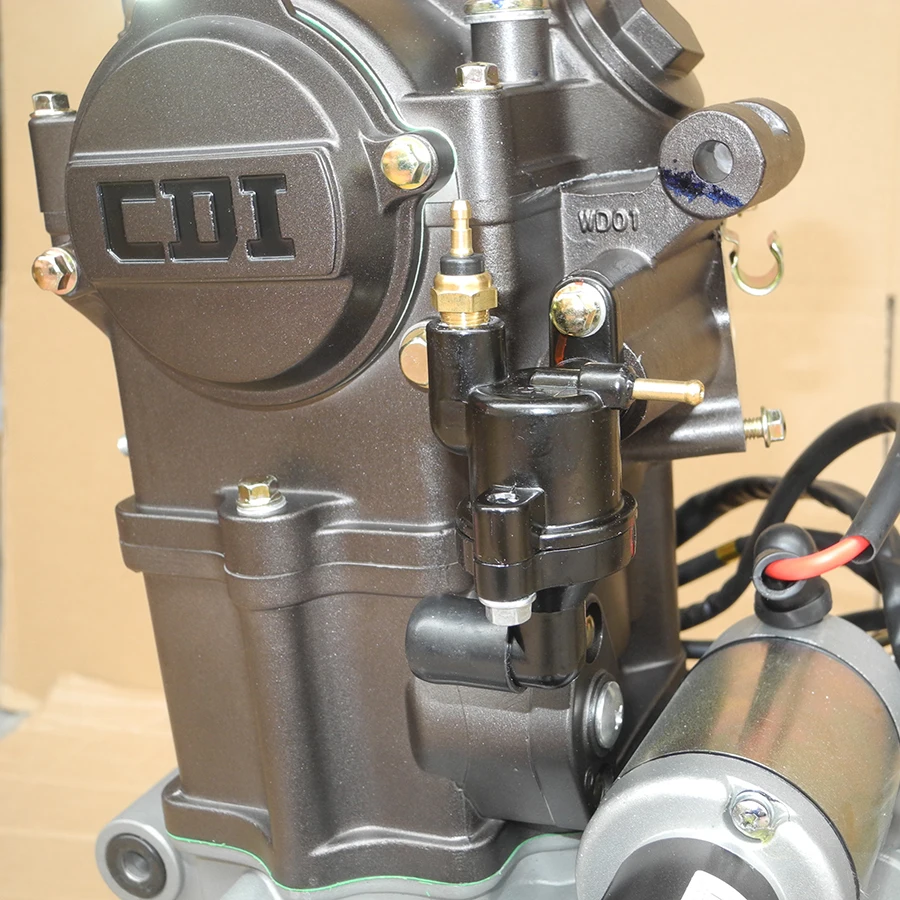 Двигатель Loncin CB250 250CC с водяным охлаждением электрический ручной запуск муфта 4