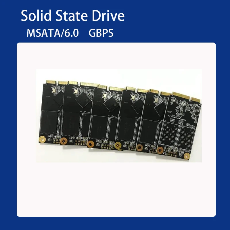 Gicisky Бесплатная доставка MSATA SSD 60 Гб 128 ГБ 256 512 1 ТБ SATA 3 Внутренний твердотельный