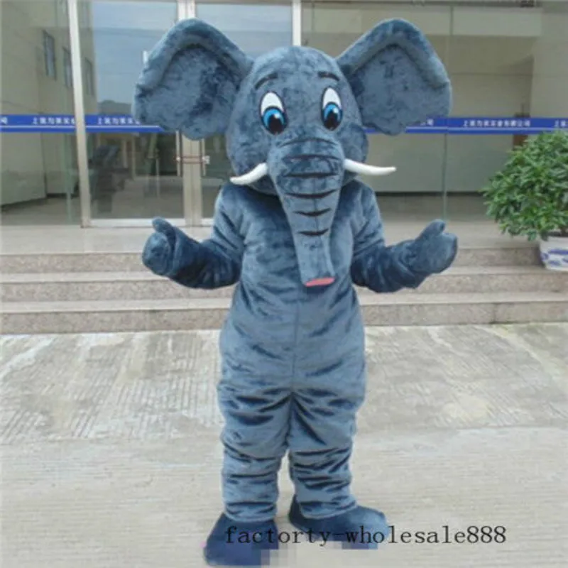 Взрослый маскарадный костюм слона на день рождения карнавальный пушистое платье