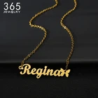 Ожерелье с именем, кулон в виде бабочки, золотая цепочка из нержавеющей стали, чокер, ювелирные изделия, ожерелья для женщин, подарок