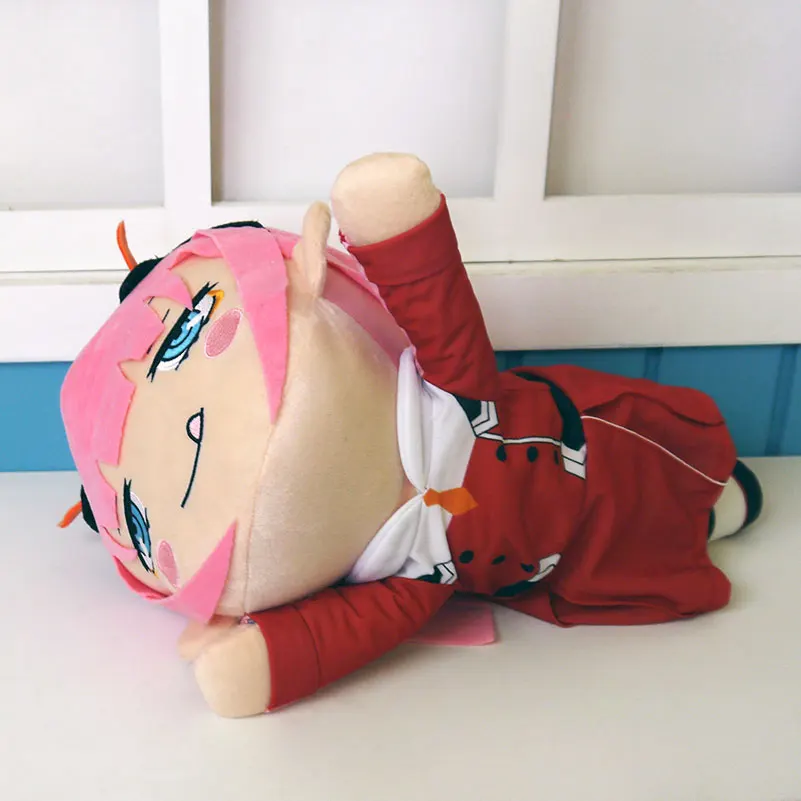 Darling in the Franxx code 002 фигурка плюшевая анимэ кукла ZERO TWO мягкая игрушечная подушка 40