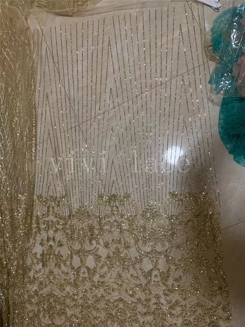 

Блестящее Тюлевое кружево цвета шампанского 5 ярдов ZZ07 # для свадьбы/вечернего платья/вечеривечерние