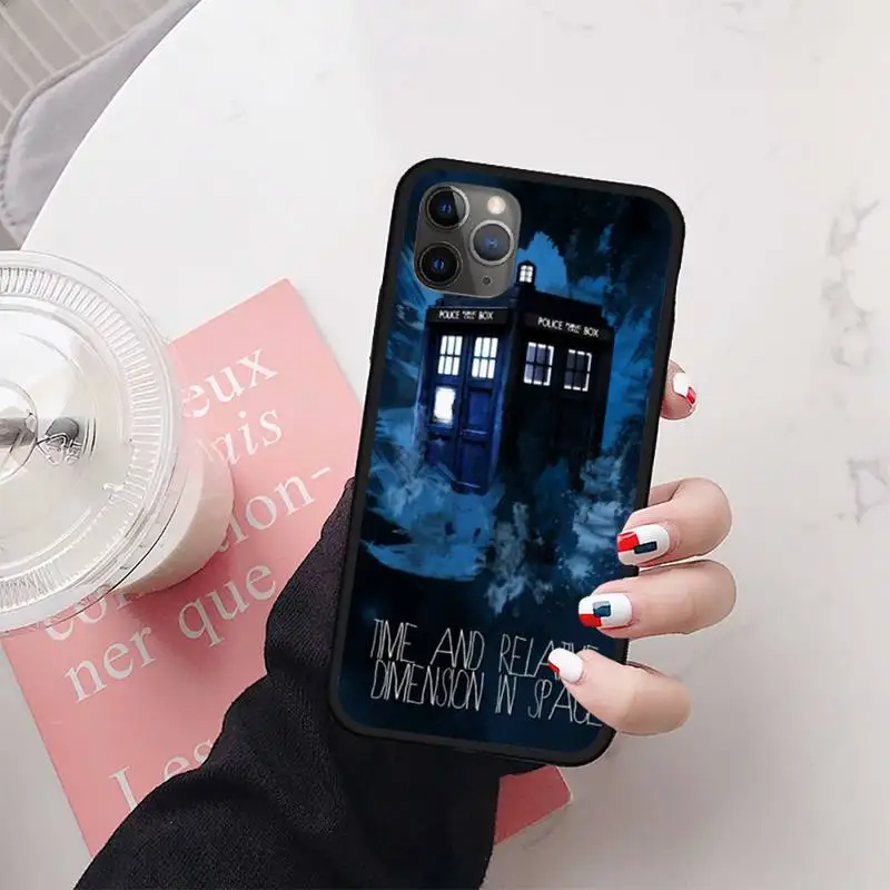 

Tardis Box Doctor Who Phone Case for iPhone 11 12 mini pro XS MAX 8 7 6 6S Plus X 5S SE 2020 XR