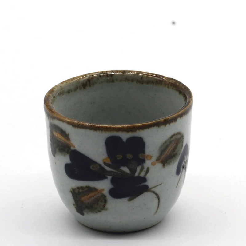 5 шт. Простой камень ручной работы Цветочная Керамика набор сакэ в японском стиле