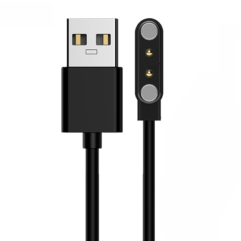 Кабель зарядного устройства для Zeblaze VIBE 3 Pro Smart Watch Backup 2pin Магнитный USB кабель