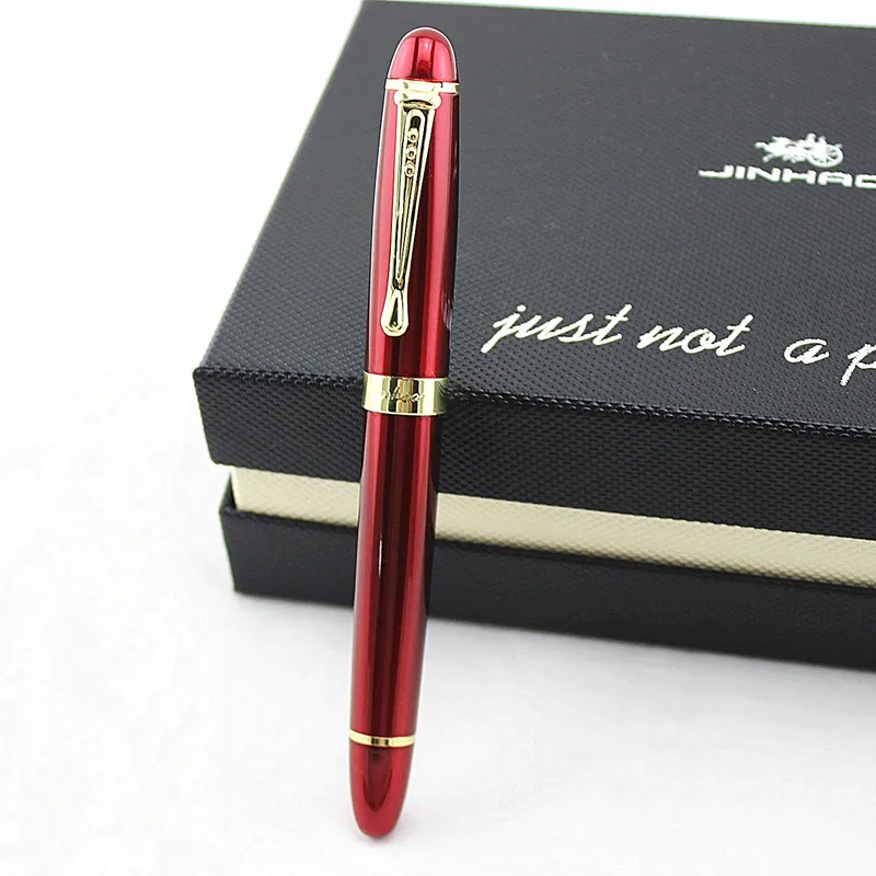 JINHAO x450 матовая шероховатая поверхность Черная Ручка-роллер высокое качество роскошные офисные школьные канцелярские принадлежности материал металлические принадлежности - Цвет: L