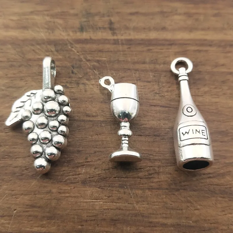 12 шт. Набор подвесок в виде винограда|Шармы| |