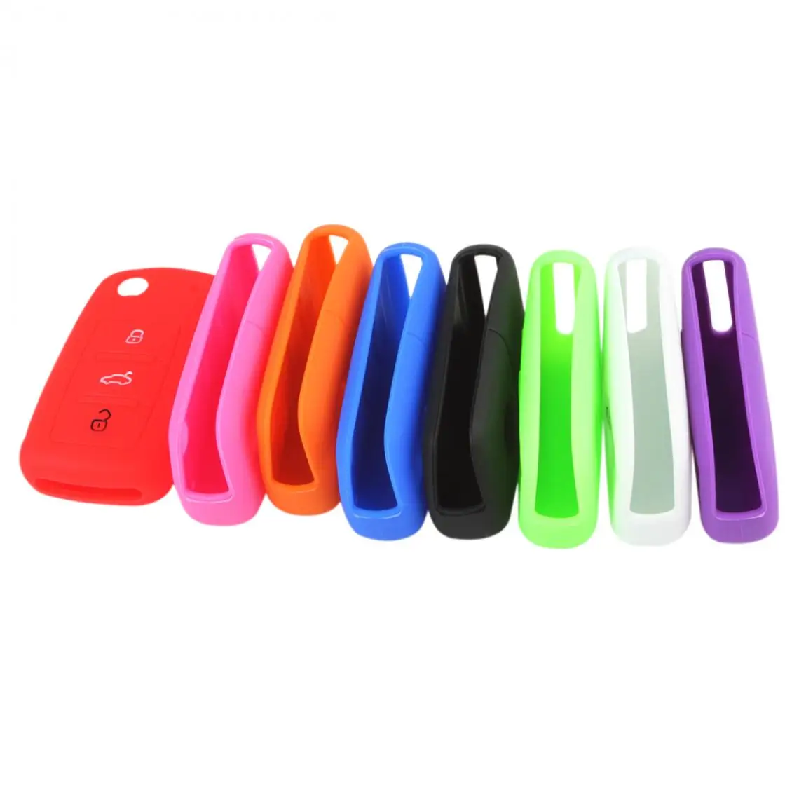 Универсальный силиконовый чехол для автомобильного ключа автомобиля Bora Jetta POLO GOLF