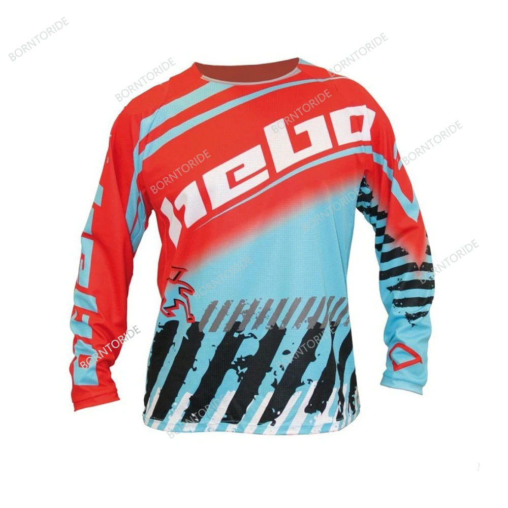 

MX moto motocross Jersey MTB downhill jersey cycling mountain bike shirt DH maillot ciclismo hombre quick drying jersey