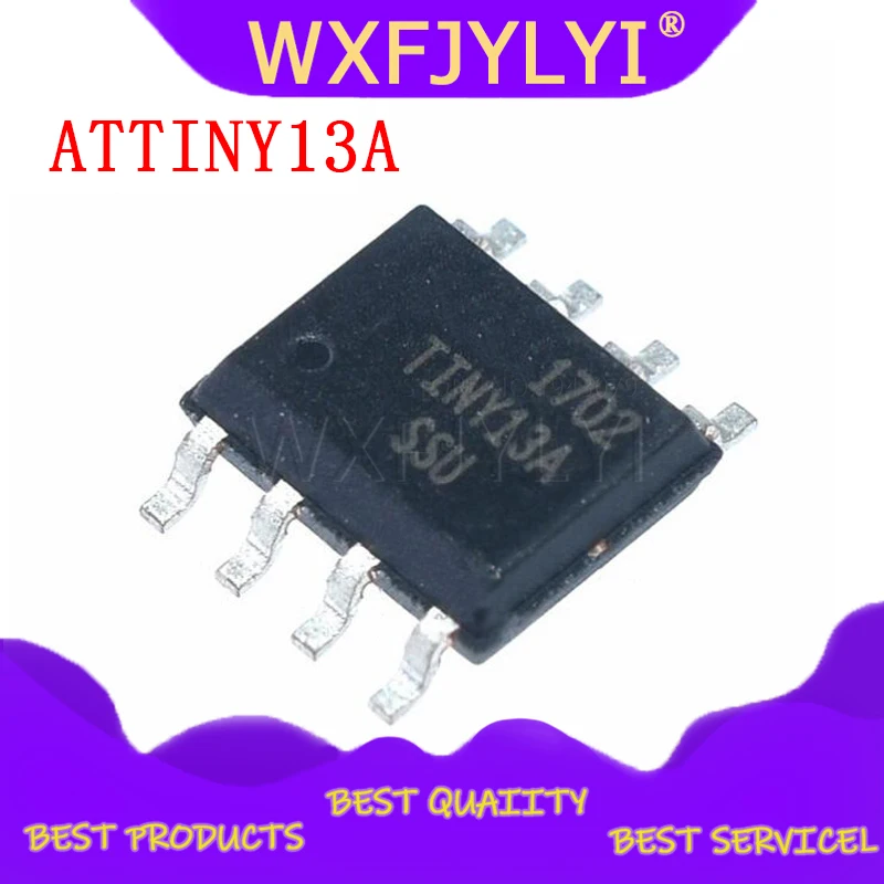 5 шт. ATTINY13A-SSU SOP8 ATTINY13A SOP TINY13A SOP-8 13A-SSU SMD новый и оригинальный IC