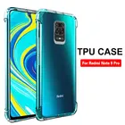 Прозрачный чехол для Xiaomi Redmi 9C 9A 10X 8 8A Redmi Note 9 Pro 8T 9S, прозрачный чехол с подушкой безопасности для Xiaomi Mi 10 Ultra Note 10 Lite