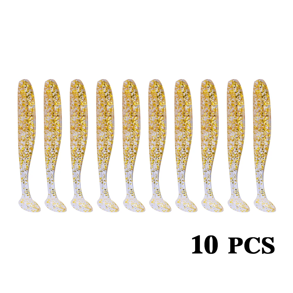 

Toio Silicone Soft Lures Piece Artificial Tackle Bait 7cm 2g Goods For Fishing Sea Fishing Pva Swimbait Wobblers soft baits