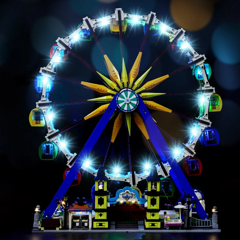 

MOULD KING 11006 3836Pcs Creative Toys 15012 App Motorized Ferris Wheel Model Building Blocks Assembly Kids Christmas Gifts