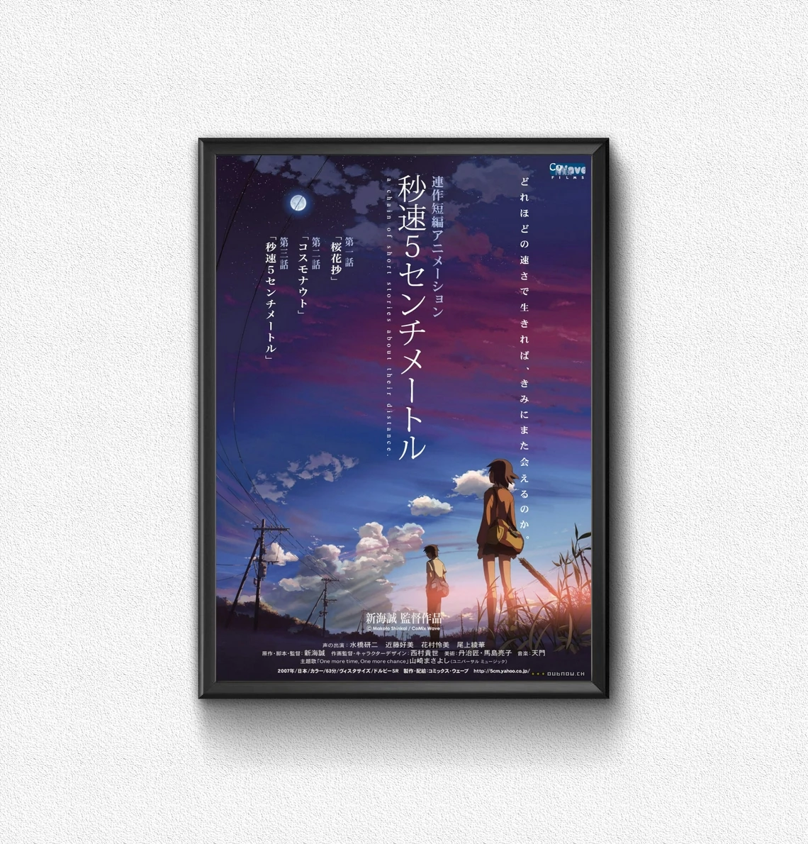 

5 сантиметров в секунду Φ Home (без рамки)